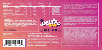Delta Dark Chocolate Bar Wraper