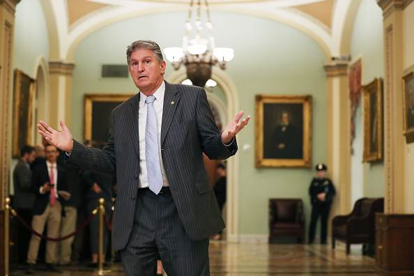 Joe Manchin withdraws support of Kamala.