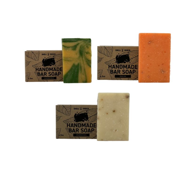 Bar Soap 3 pack – Shell Shock CBD