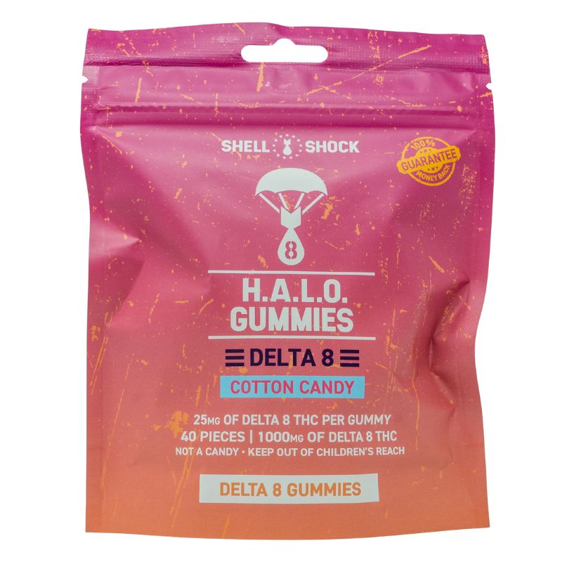 HALO Gummies Cotton Candy 40 Pieces