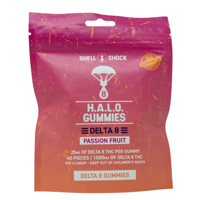 HALO Passion Fruit Gummies 40 Pieces