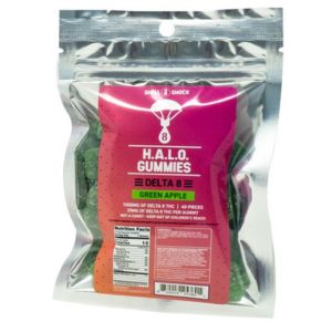 Delta HALO Green Apple Gummies