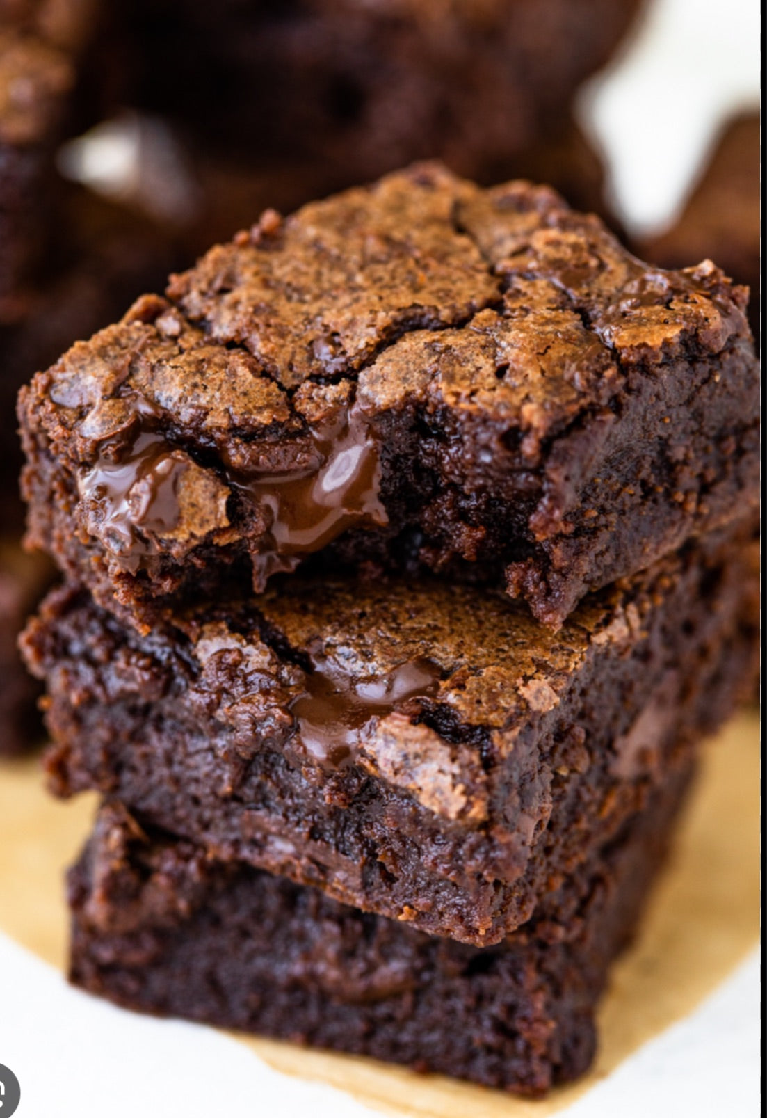 Chocolate fudge brownies