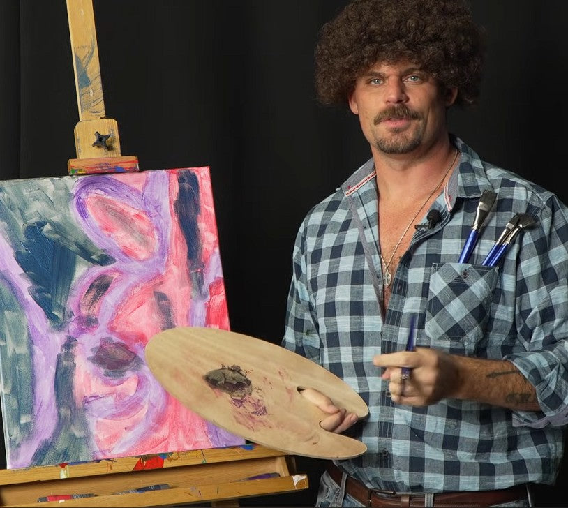 John Ross Painting — Shell Shock CBD