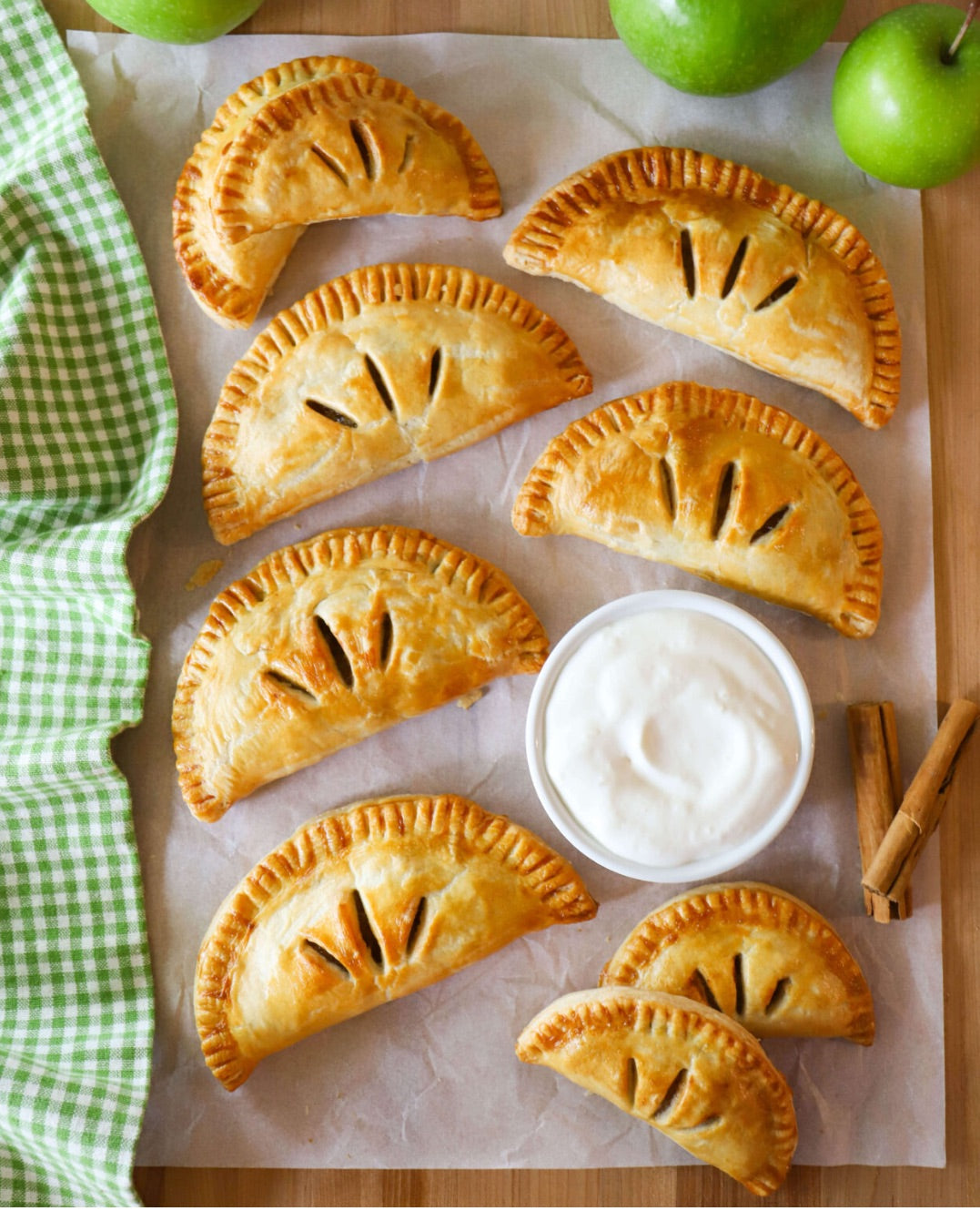 Shire apple hand-pie