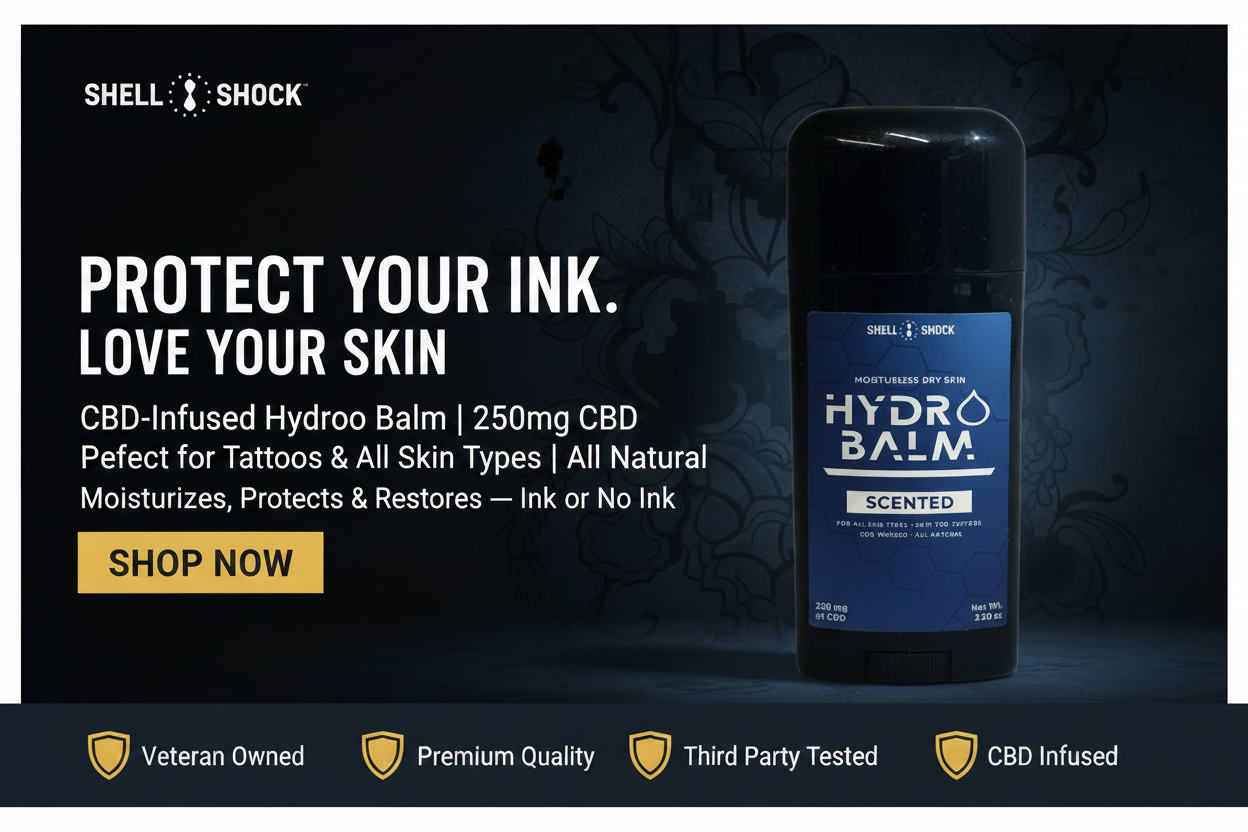 Shell Shock CBD Hydro Balm Banner