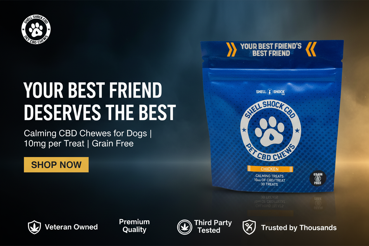 Shell Shock CBD Pet Banner