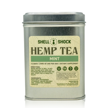 Mint Hemp Tea container