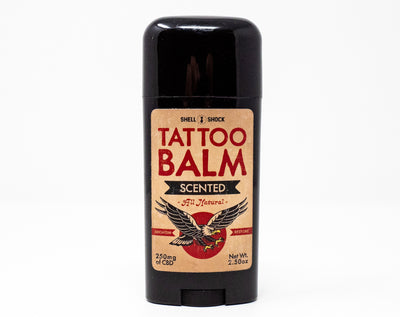 tattoo balm with lid on
